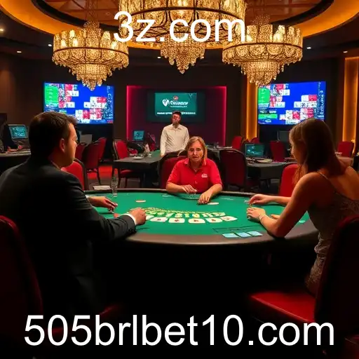 Experiência Imersiva e Interativa do Cassino Ao Vivo na 505 BRL Bet